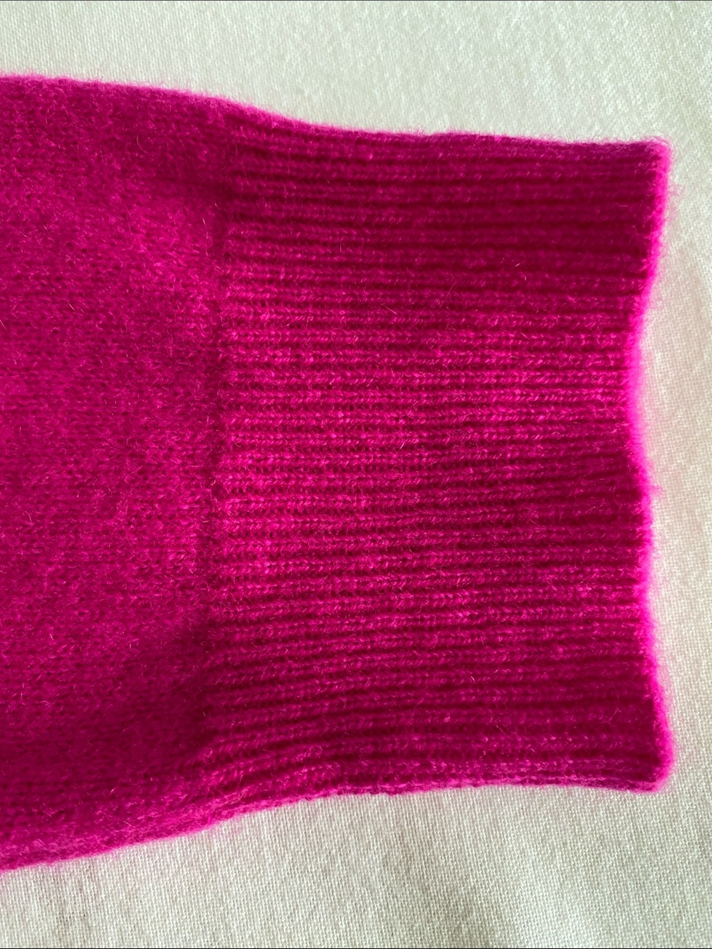 Charter Club Luxury Cashmere 100% cashmere turtleneck bright fuchsia Size Medium - Picture 10 of 14